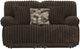 iAmerica Tyson Chocolate Manual Reclining Loveseat-1
