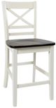 Jofran Inc. Asbury Park 3-Piece AP White/Autumn Brown Dining Set-3