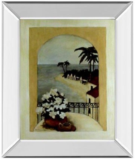 Classy Living Ruane Manning Tropical Moon 22" Wall Art-0