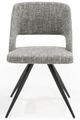VIG Furniture Modrest Palmer 2-Piece Gray Fabric Dining Chair Set-1