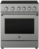 Kenmore® PRO 30" Stainless Steel Freestanding Electric Range with True Convection-0