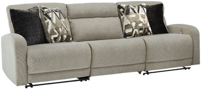 Signature Design by Ashley® Colleyville 3-Piece Stone Power Reclining Sectional-0