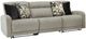 Signature Design by Ashley® Colleyville 3-Piece Stone Power Reclining Sectional-0
