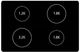 Viking® 5 Series 30" Stainless Steel Electric Radiant Cooktop-1