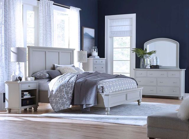 Aspenhome® Cambridge Light Gray Paint Nightstand-2