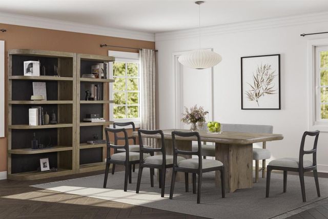 Bernards Pagosa Beige Reversible Etagere-4