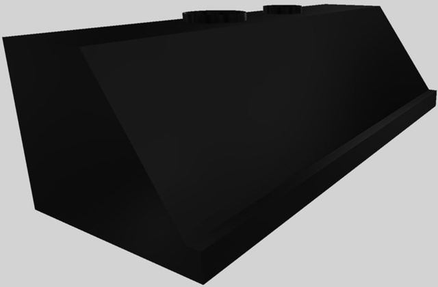 Vent-A-Hood® 60" Wall Mounted Range Hood-Black-1