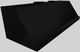 Vent-A-Hood® 60" Wall Mounted Range Hood-Black-1