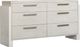 Magnussen Home® Lorelei Misty Cloud Double Drawer Dresser-0