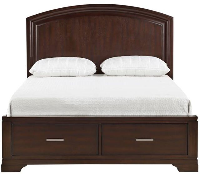 Homelegance® Hudson Cherry Eastern King Platform Storage Bed-2
