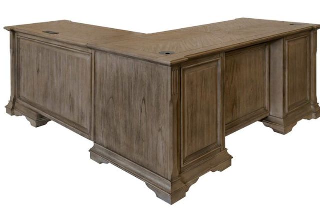 Martin Furniture Bristol Light Brown Desk-2