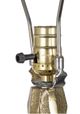 A & B Home Gold/White Aluminum 15" Table Lamp-4