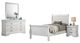 Coaster® Louis Philippe 4-Piece White Twin Bedroom Set-0