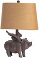 Crestview Collection Hogs Fly Gray Table Lamp-0