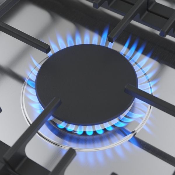 Bosch® 500 Series 30" Stainless Steel Natural Gas Cooktop-3