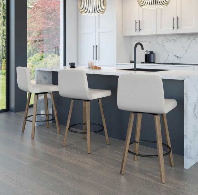 Amisco Customizable Visconti Swivel Bar Stool-2