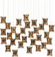 Currey & Company Alsop Black/Brown Multi-Drop Pendant Lighting-0