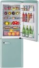 Unique® Appliances Classic Retro 22" 7.0 Cu. Ft. Ocean Mist Turquoise Counter Depth Bottom Freezer Refrigerator-4