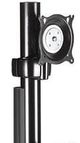 Chief® Black Dual Monitor Vertical Grommet Mount-1