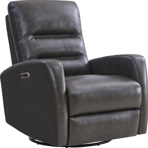 Parker House® Ringo Florence Grey Power Swivel Glider Recliner-0