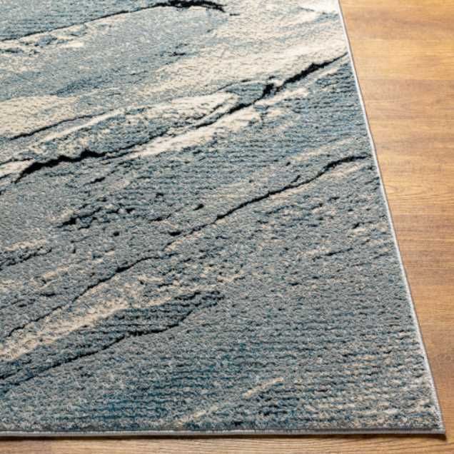 Surya Impulse Beige/Blue 4'x6' Area Rug-2