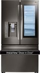 LG 23.5 Cu. Ft. Black Stainless Steel Counter Depth French Door Refrigerator-0