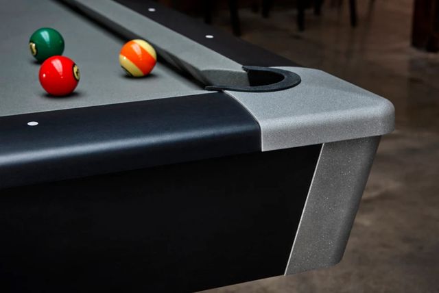 Brunswick Black Wolf Pro Matte Black 7' Pool Table-2