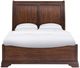 Elements International Phillipe Cherry Queen Sleigh Bed-1