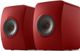 KEF LS50 Wireless II 5.25" Crimson Red Powered Stereo Speakers-0