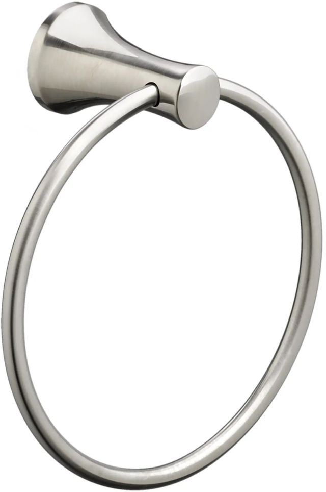 American Standard Transitional Brushed Nickel Towel Ring-0