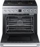 Dacor® 36" Silver Stainless Pro Style Dual Fuel Range with Steam Assist-1