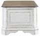 Liberty Furniture Magnolia Manor Antique White/Weathered Bark Storage Trunk-244-OT1013-2