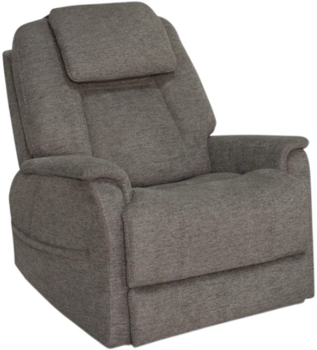 Flexsteel® Zecliner® Model 3+ Petite Dark Umber Power Sleep Chair with Power Headrest, Lumbar, Heat and Massage-0