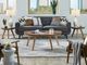 Whittier Wood® Furniture Addi Duet Low Cocktail Table-1