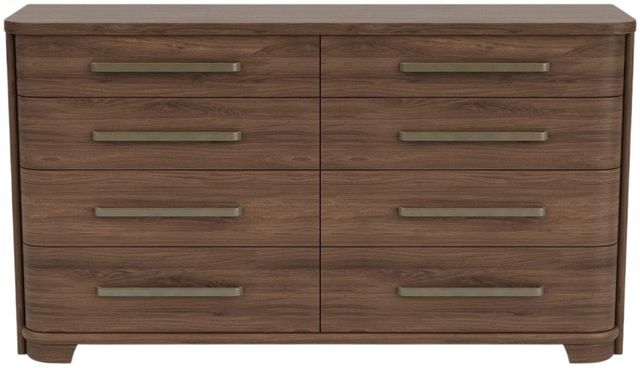 Riverside Furniture Delia Walnut 8-Drawer Dresser-2