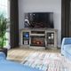 Twin Star Home Manhasset Pine 63" Media Fireplace-5