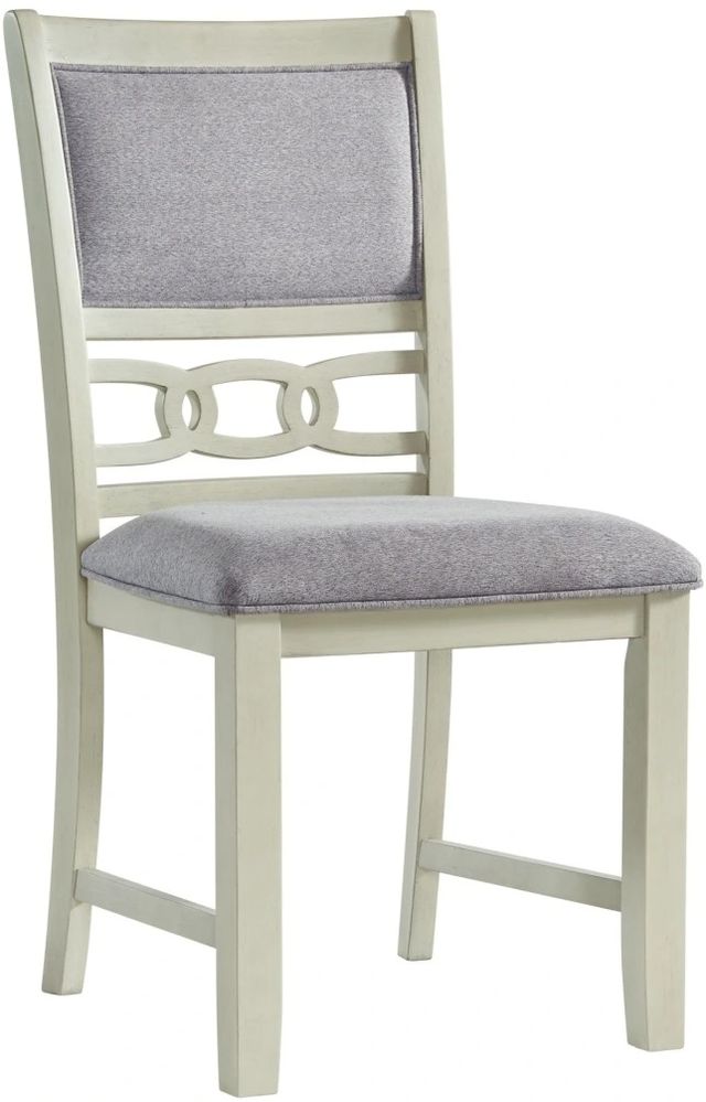 Elements International Amherst Bisque Dining Side Chair-0
