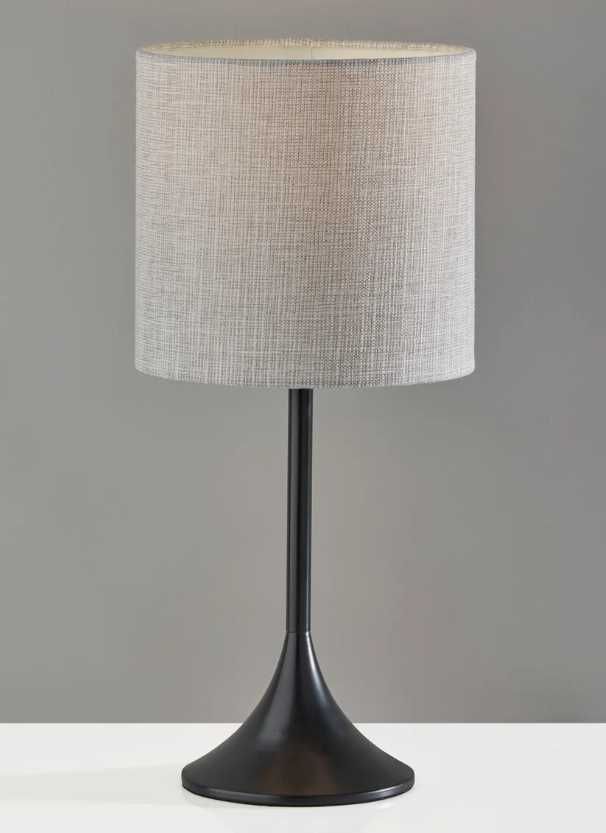 Adesso® Leslie Black Table Lamp-1