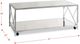 Elements International Braden 3-Piece Chrome Occasional Table Set-3