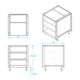Kalamazoo™ Outdoor Gourmet Signature Series 27" Stainless Steel Open Shelf Cabinet-1