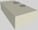 Vent-A-Hood® 48" Biscuit Wall Mounted Range Hood-5