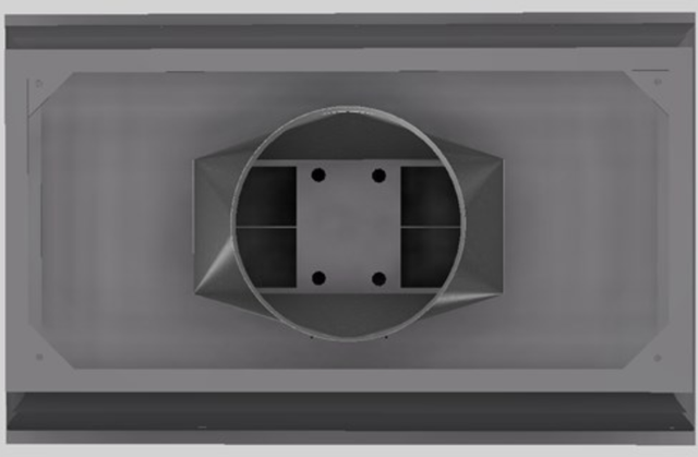 Vent-A-Hood® Designer Series 48" Gunsmoke Island Range Hood-2