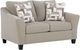 Benchcraft® Willarae Taupe Loveseat-0