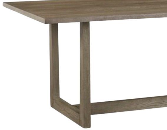 Bassett® Furniture Customizable BenchMade Liam 96" Oak Rectangle Dining Table-1
