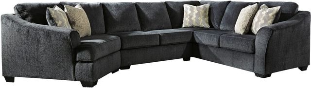 Signature Design by Ashley® Eltmann 2-Piece Slate Living Room Seating Set-1