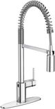 Moen® Align™ Chrome One-Handle High Arc MotionSense Wave Pulldown Kitchen Faucet-2