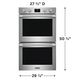 Frigidaire Professional® 30" Smudge-Proof® Stainless Steel Double Electric Wall Oven -4