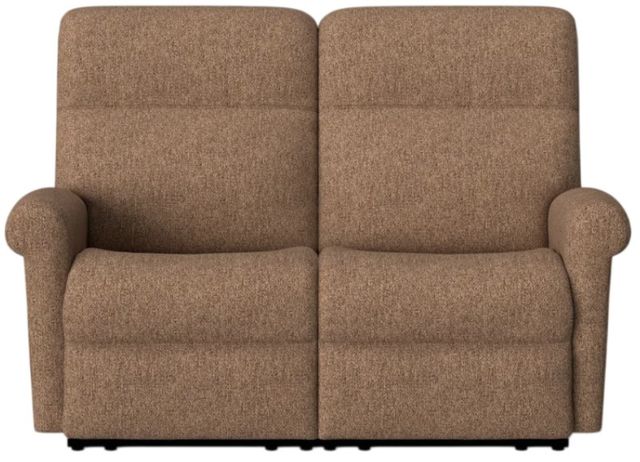 Flexsteel® Customizable Davis Power Reclining Loveseat with Power Headrests-3