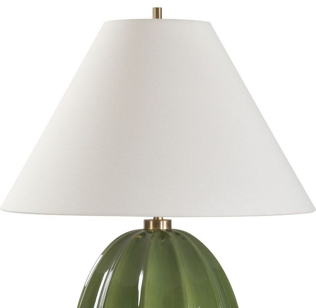 Uttermost® Renna Moss Green Table Lamp-3