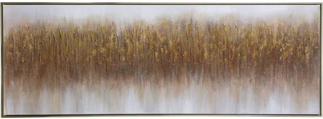 StyleCraft Brown Firwood Stretch Bar Canvas Wall Art-0
